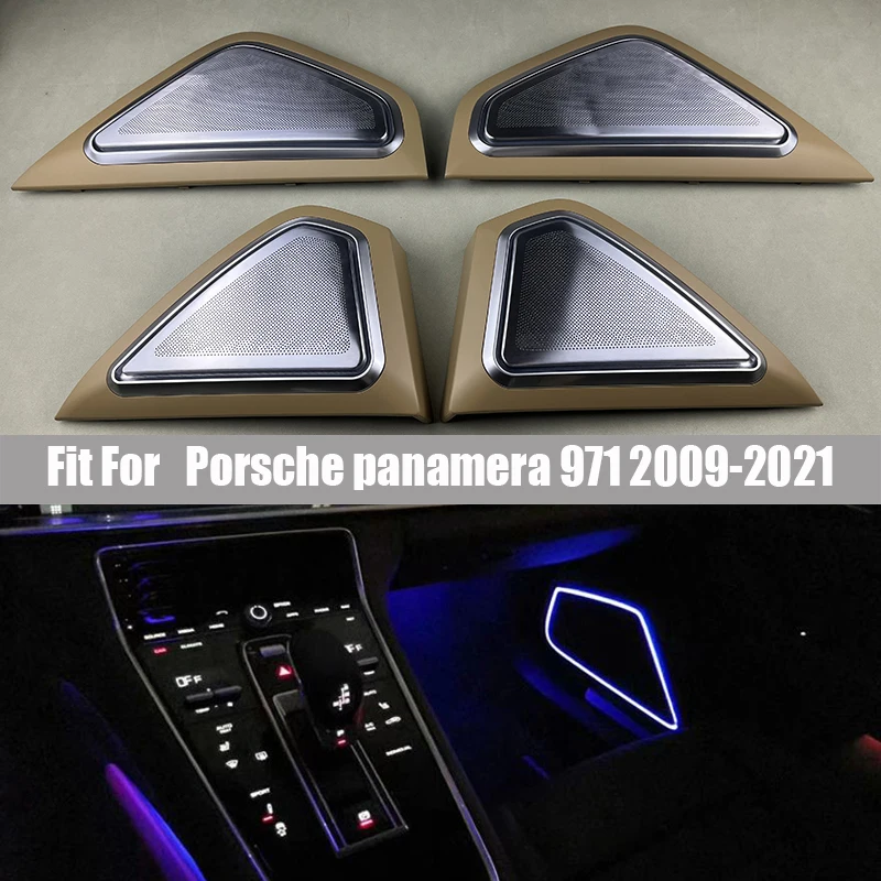 

Ambient Light for Porsche Panamera 971 2009 2010 - 2021 Ambient Light Interior 4 Doors Speaker Cover Light