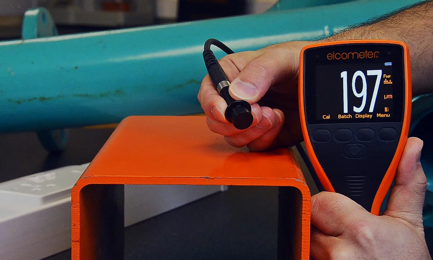 Elcometer 456 высокоточный толщиномер измеритель толщины покрытия