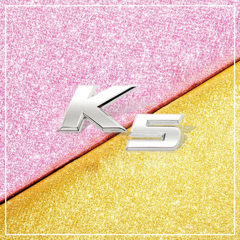 Автомобильная металлическая 3d-наклейка K2 K3 K4 K5 с логотипом эмблема значок