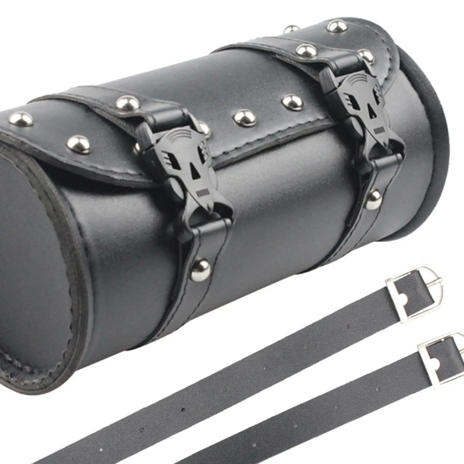 

Motorcycle Tool Bag PU Leather Roll Universal Fits for Motocross