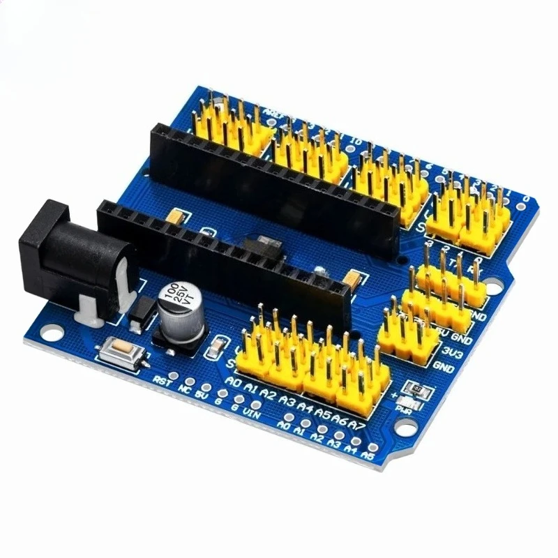 Фото Шилд I2C PWM 3.3V для Arduino - плата датчиков ввода/вывода Nano, совместима с UNO R3/Nano V3.0 №5