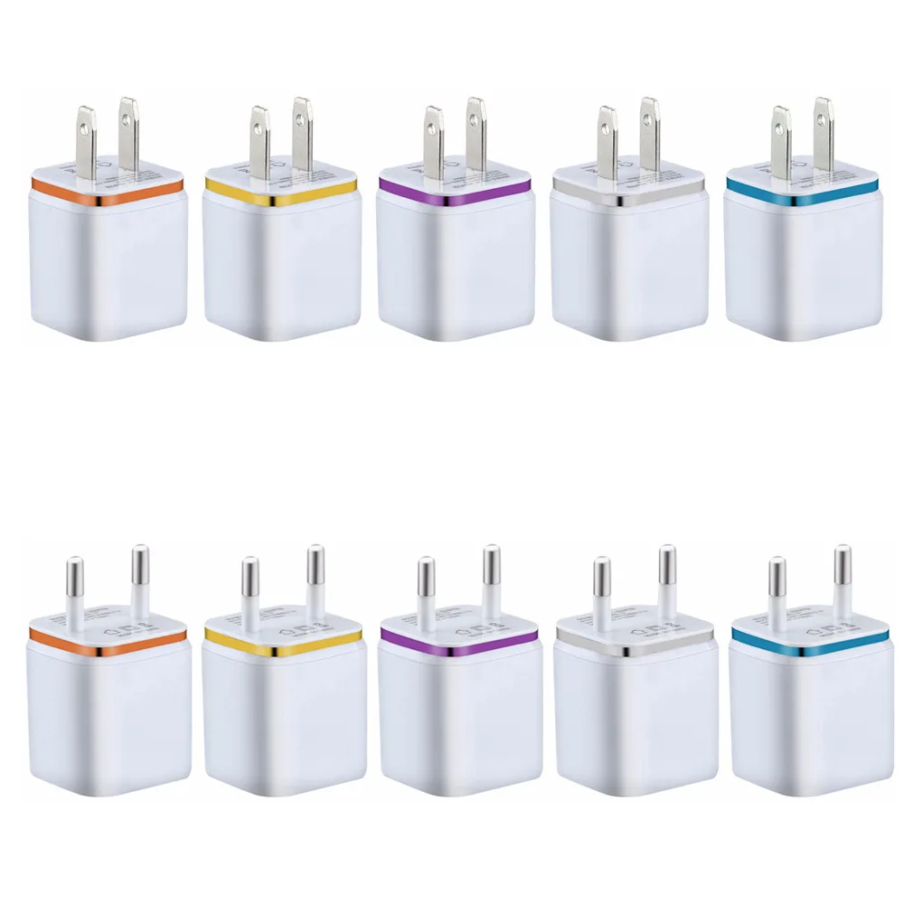 

Сетевое зарядное устройство с 2 USB-портами, 5 В, 2,1 А