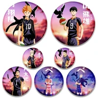 comics collection enamel lapel pin haikyuu badge pins hats clothes backpack jewelry accessory cartoon cosplay brooches gifts