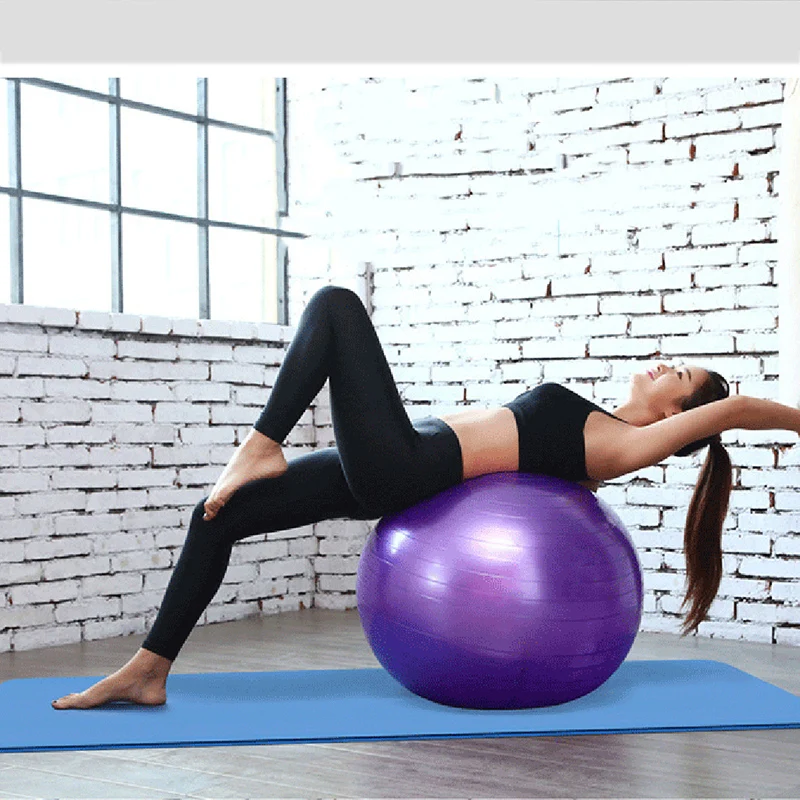 

Gym Ball Exercise Birthing Pilates Fitness Equipments Balls Ball Training Ball Workout Sports Massage Yoga Fitball Workout 45cm