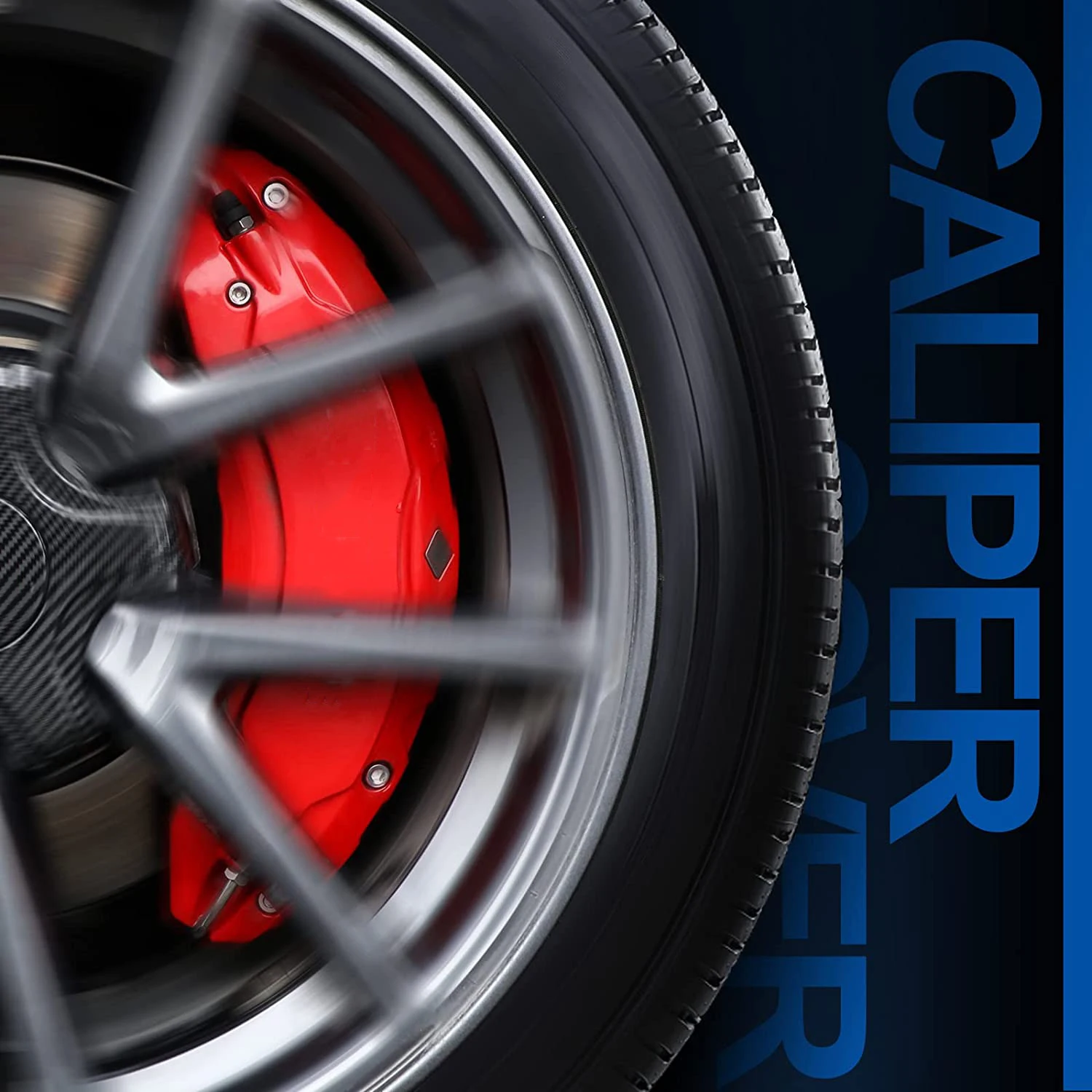 Чехлы тормозных суппортов для Tesla Model Y 2020-2024 Аксессуары Ступица колеса спереди и