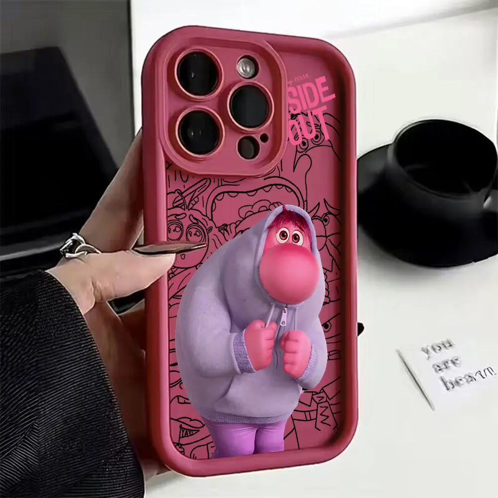 Funny Cute Inside Out 2 Phone Case For Xiaomi Redmi Note 9 9S 10 10C 11 12 12C 13 13C 14C A3 K30 K40 K50 Pro Plus 4G 5G Cover