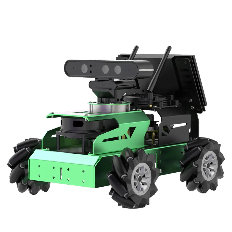 

Hiwonder JetAuto ROS Robot Car Powered by Jetson Nano with Lidar Depth Camera Touch Screen, Support SLAM Mapping and Navigation