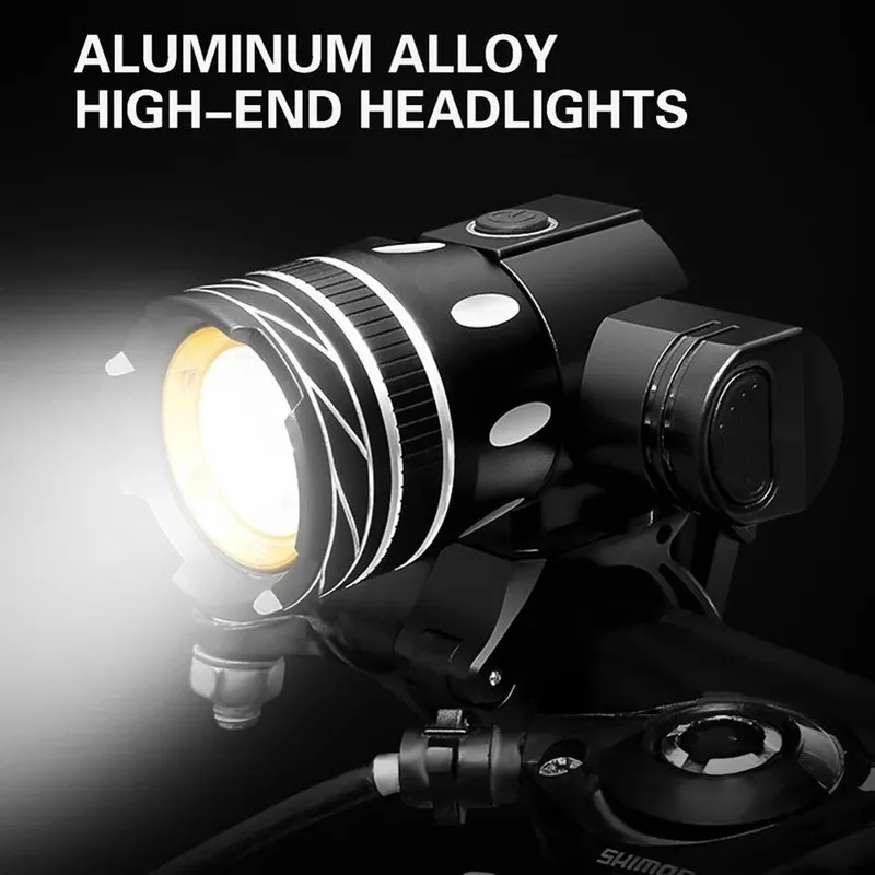 

1200Lumen Bicycle Light Front USB Rechargeable Lamp T6 LED Bike Headlight Cycling Flashlight Bicycle Lantern Lamp With Taillight