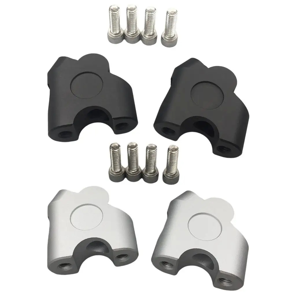 

Универсальные подставки для Руля Мотоцикла, 22 мм, из модифицированного алюминия, 1 пара прямых подставок для S/F 13-2017, замена для литья