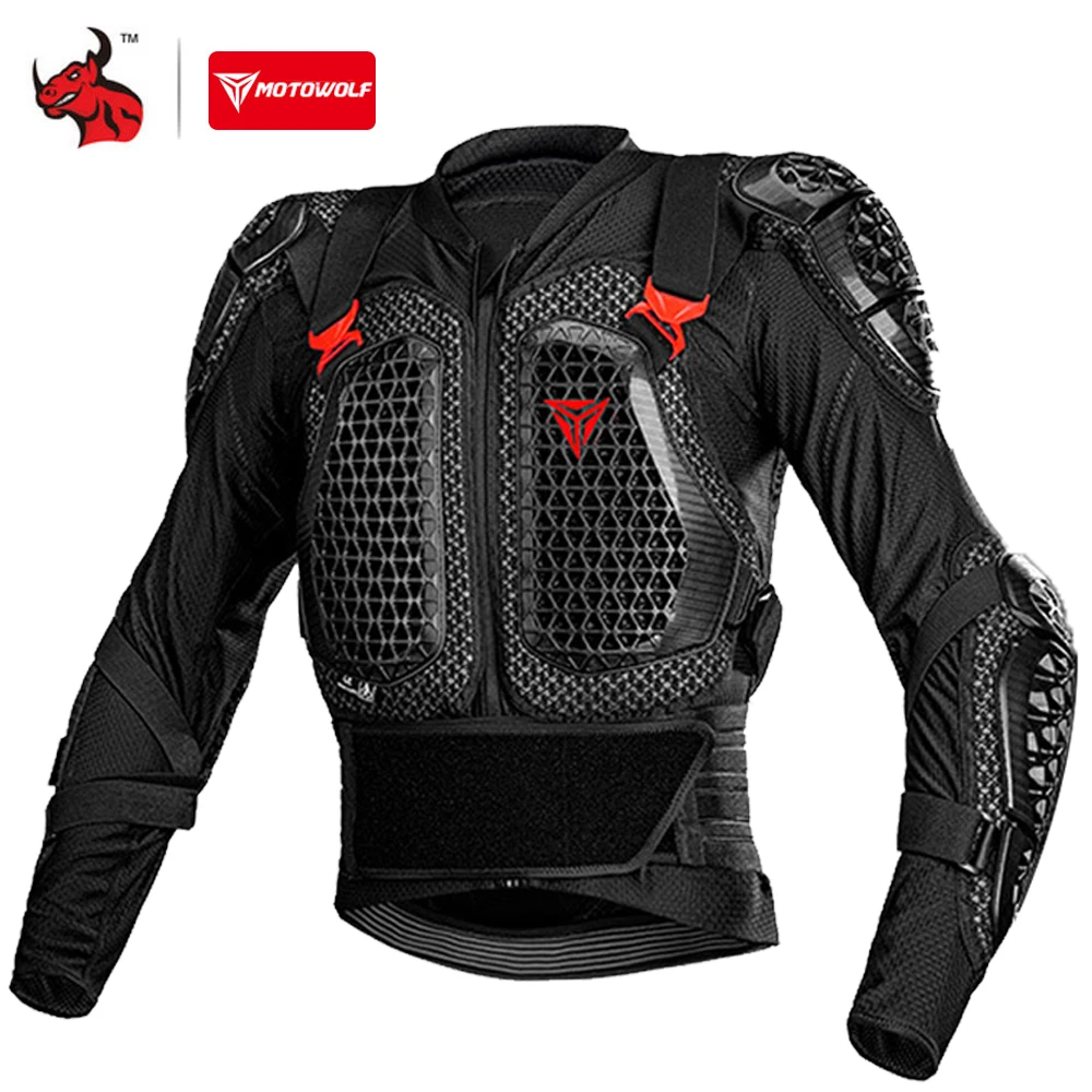 Бронированная куртка для мотокросса, защитное снаряжение для внедорожного мотоцикла, защита от столкновений, подкладка на грудь, мотоциклетная куртка, брюки, сертифицированная CE