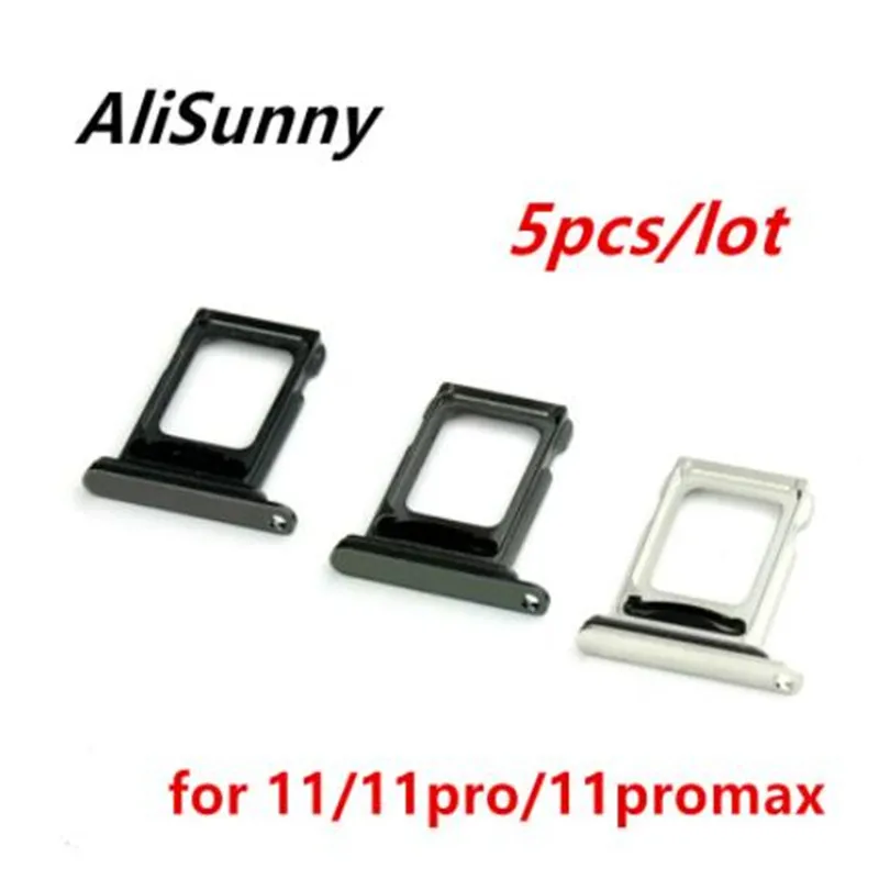 AliSunny 5 шт. держатель лотка для одной SIM-карты iPhone 11 12 13 Pro Max 11P 12P мини-адаптер