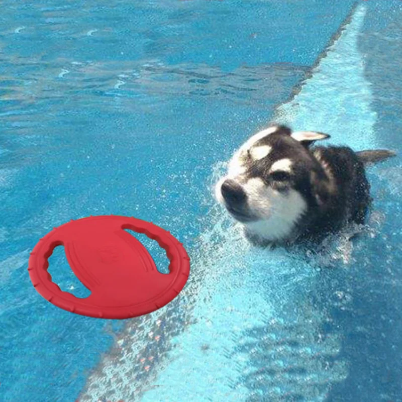 Игрушечная собака модная деталь жевательная летающая тарелка Интерактивная