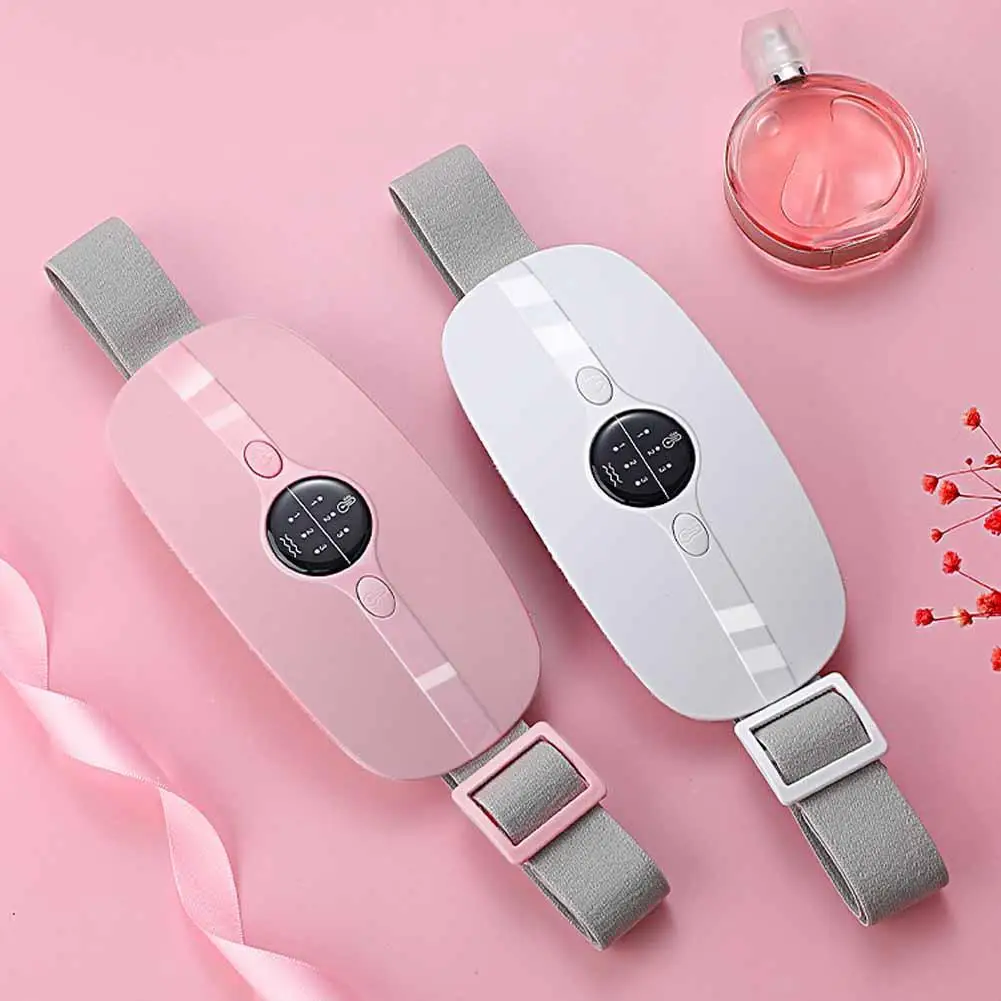 

Waist Massager Electric Infrared Heating Menstrual Relief PalaceWaist Pain Belt Dysmenorrhea Relief Abdominal Vibrating Massage