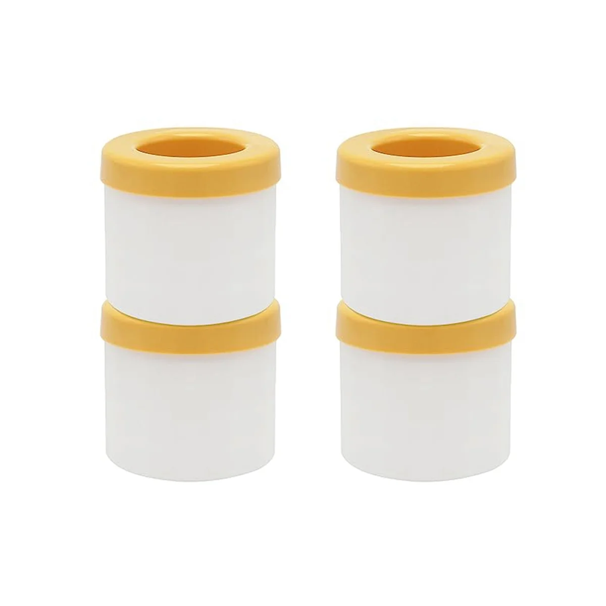 

Silicone Ice-Cube Tray Ice Bucket Tailer 2Pcs Ice-Cube Tray Ice-Cube Mould Ice-Cube Mould (Orange Yellow)