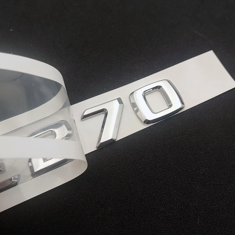 3d-эмблема багажника из АБС-пластика значок с буквами E270 C220 C230 SL55 SLK200 наклейка