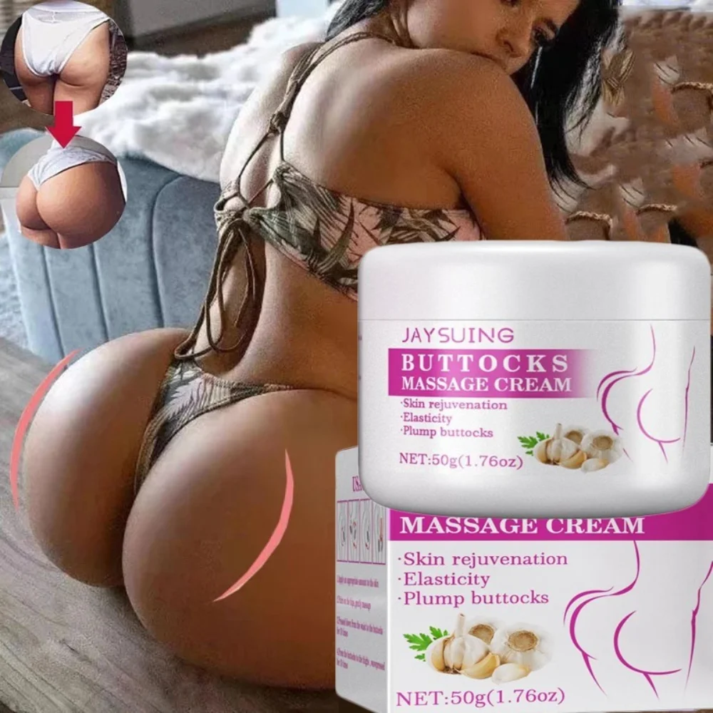 

Natural Garlic Buttock Enlargement Cream Sexy Hip Butt Enlarger S-curve Lift Up Enlarge Butt Plant Effective Care Body Lotion
