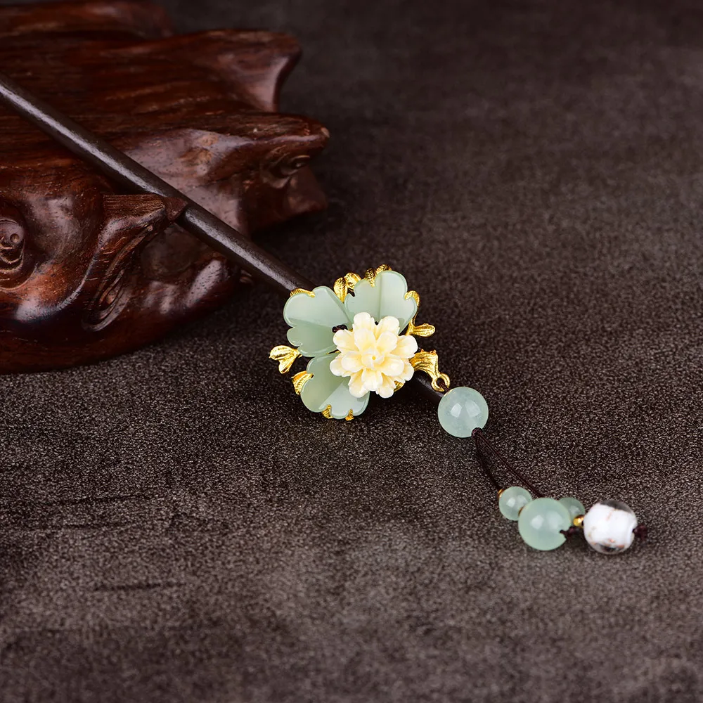 Женская Классическая искусственный цветок заколка-шпилька украшение в