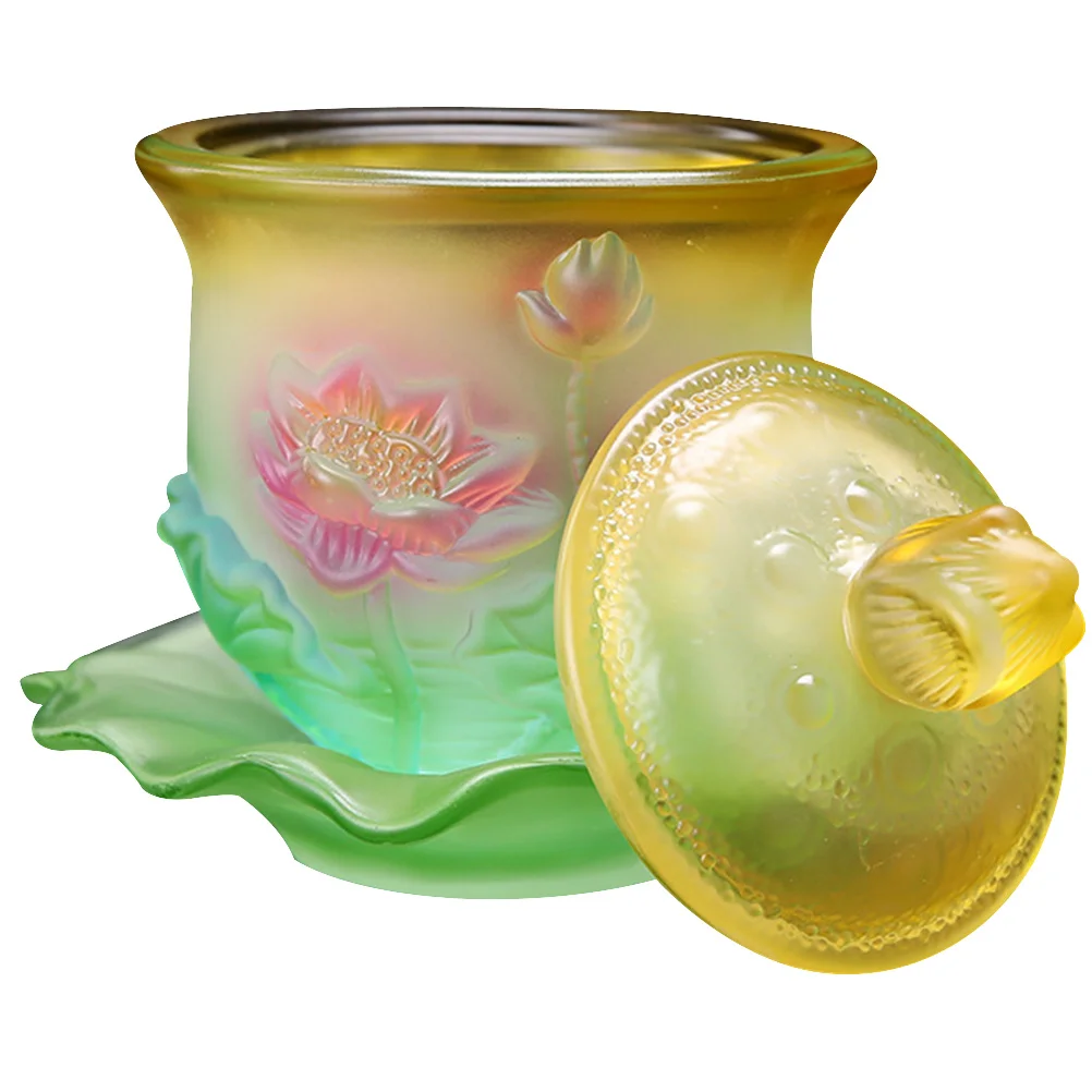 

Cup Offering Altar Buddhismholy Water Accessories Wear Cups Delicate Decorative Desktop Tabletopfunction Multi Resistant