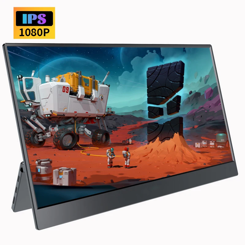 14 1 дюймовый портативный игровой монитор IPS Type C Hdmi-совместимый компьютерный