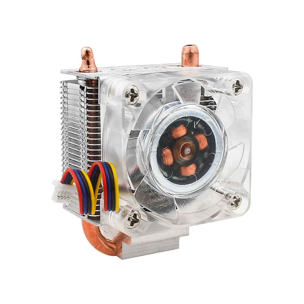 Охлаждающий кулер для ЦП ICE Tower Raspberry Pi 5B pi5 U-образная медная трубка охлаждающие