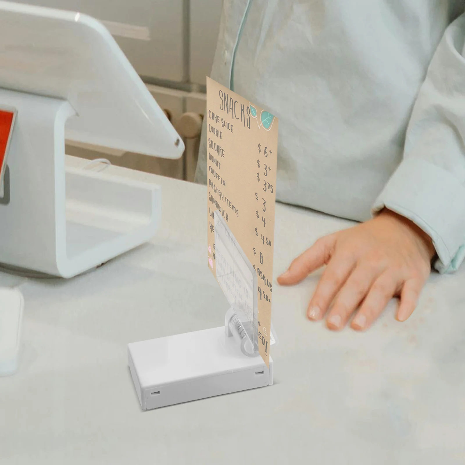 Магнитный держатель для этикеток с зажимом Держатель рекламной вывески Зажим