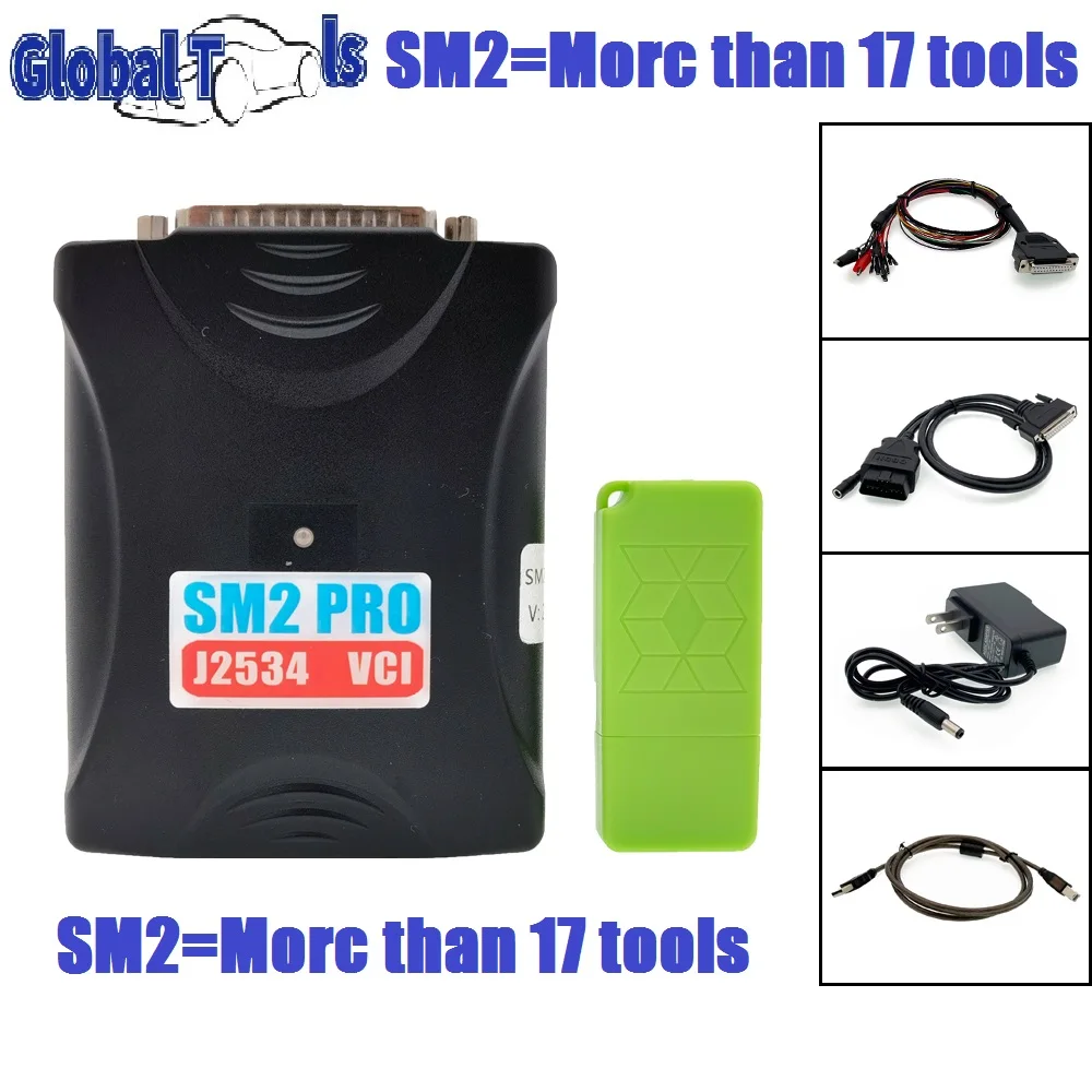 

Программатор SM2 Pro J2534 VCI, программатор для чтения и ECU SM2 Pro J2534 VCI, устройство для записи FLASH EEPROM, USB, улучшенная версия верстака OBD