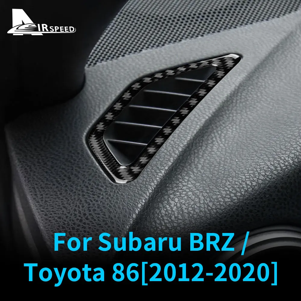 

Sticker For Subaru BRZ Toyota 86 2012-2020 Car Side Air Outlet Dashboard Conditioning Vent Cover Accessories Interior Trim Frame