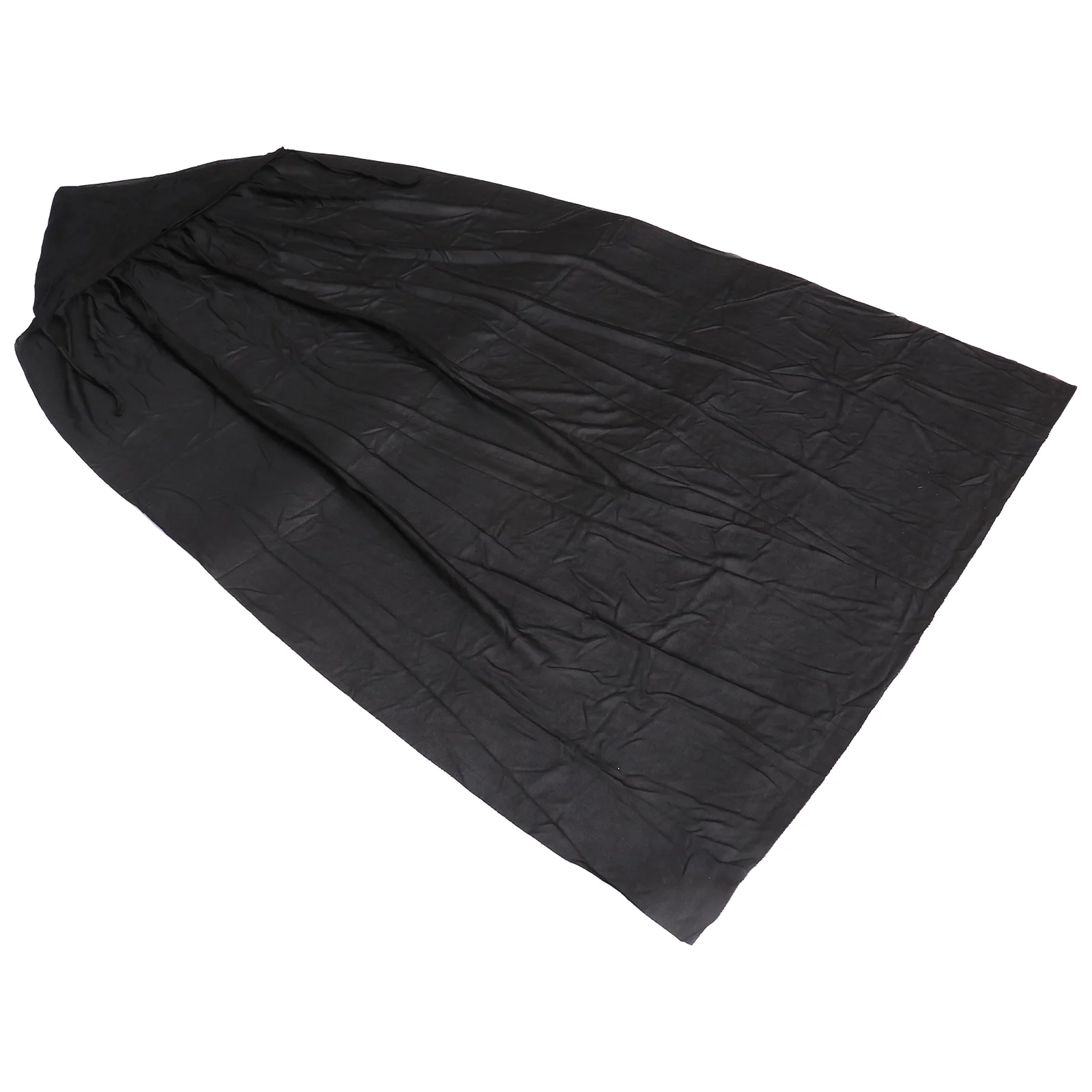 

Unisex Hooded Black Cloak for Christmas Costumes 55in Dark Style Mysterious