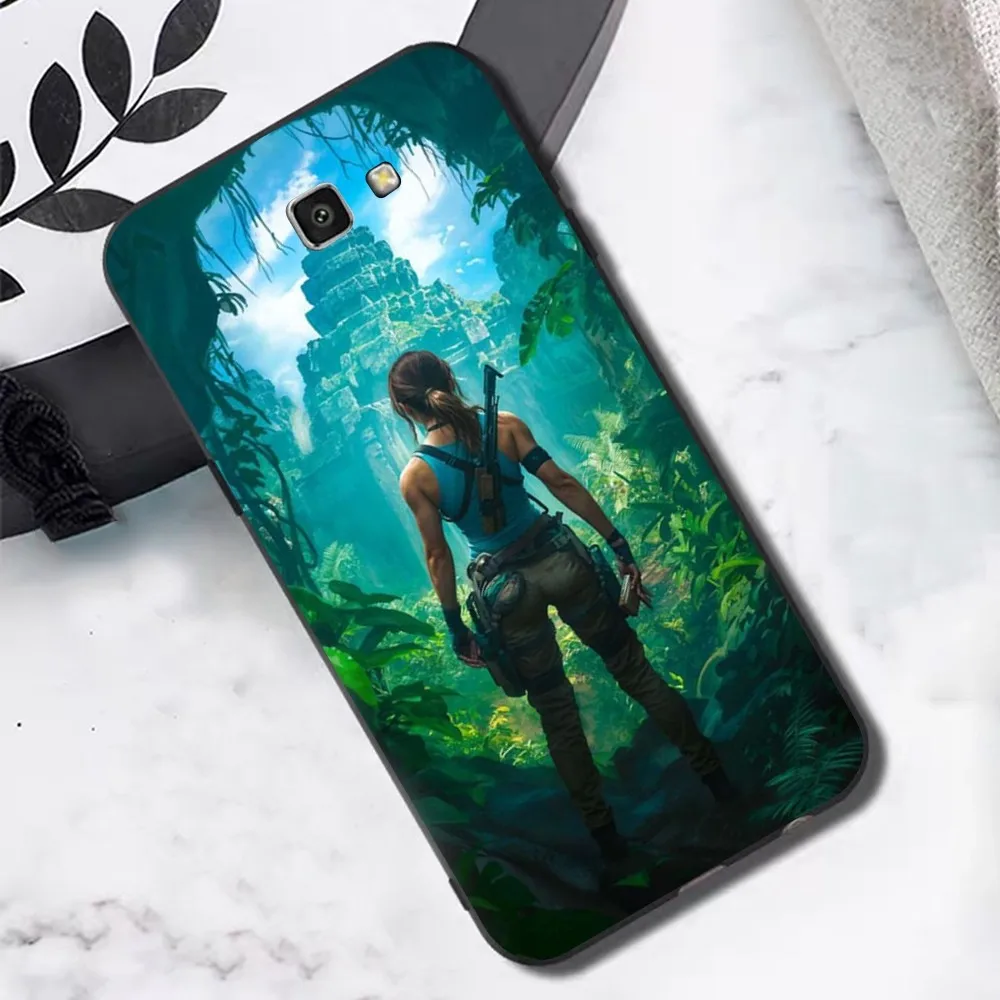 Video Game Tomb Raider Phone Case For Samsung J 7 Plus 7core J7 Neo J6 Prime J4 J5 Mobile Cover
