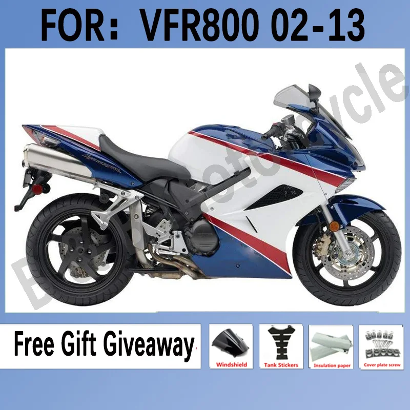 

Новый комплект обтекателей для мотоцикла HONDA Vfr800 VFR 800 2002 2003 2004 06 07 08 09 10 11 12 комплект обтекателей для кузова белый черный