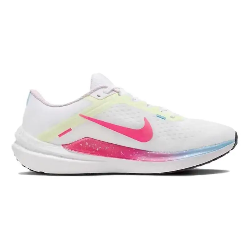 Женские кроссовки Nike Air Winflo 10 White Hyper Pink Volt FZ3973-100