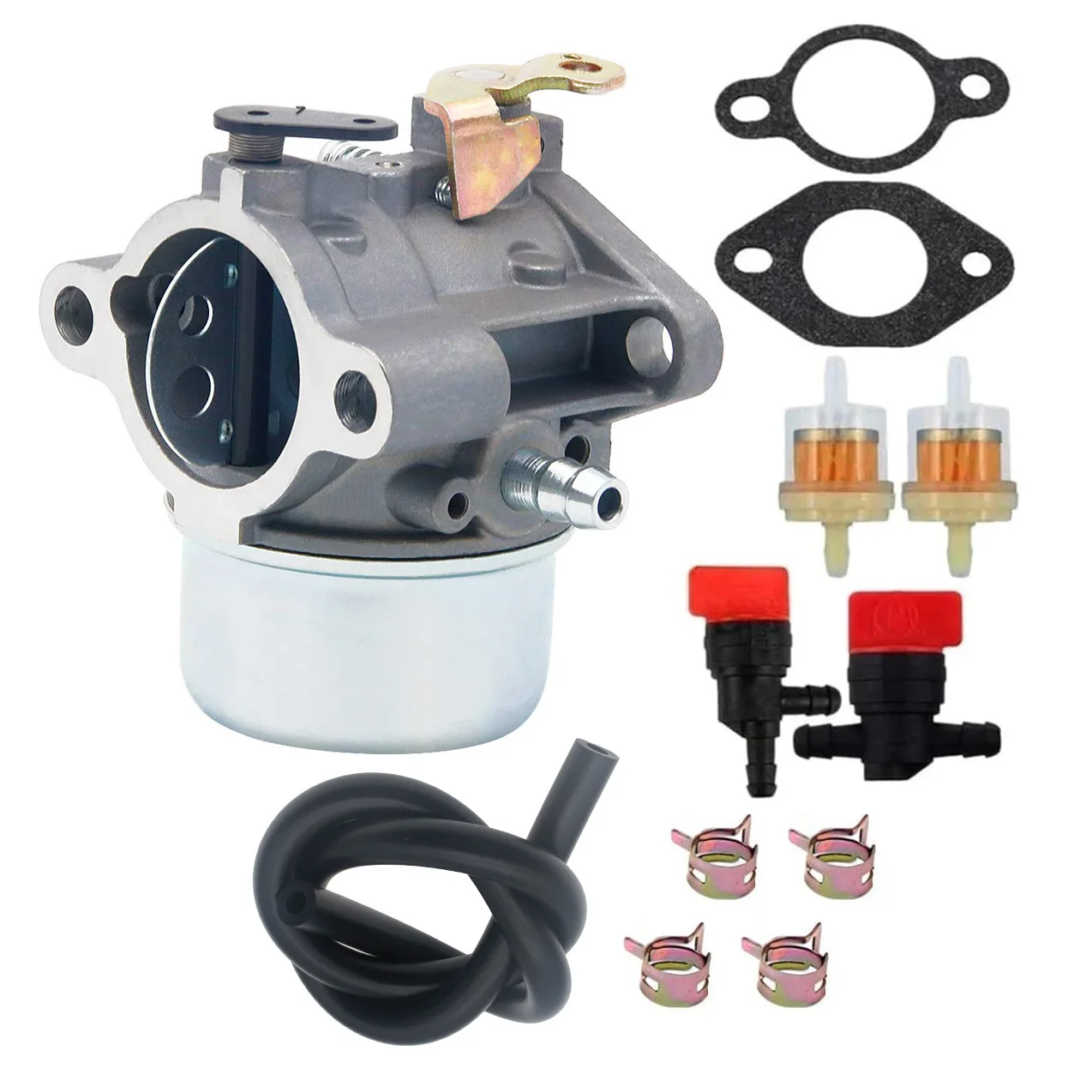 Фото Карбюратор STX30 STX38 STX46 LX255 G15 7G18 для Kohler 12.5HP CV493 12853149S, замена AM132119 AM119661 AM121865 для райдер-газонокосилок №1