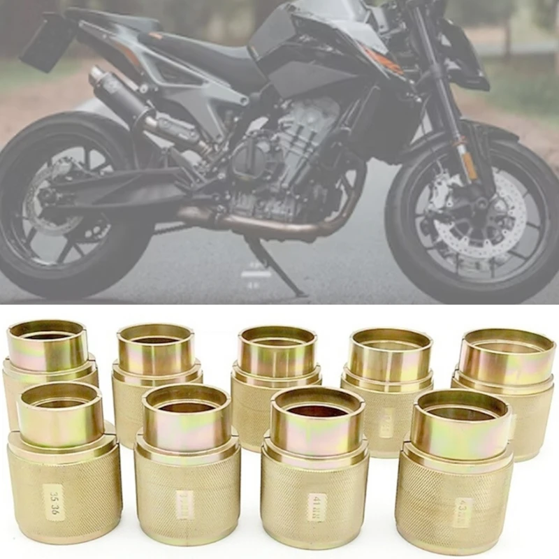 

Отвертка для уплотнения передней вилки, разделенная конструкция, инструмент для отвертки вилки мотоцикла 33-54 мм T3EF