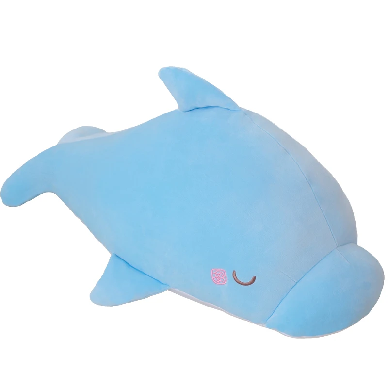 

42/62cm Lovely Dolphin Plush Toys Stuffed Soft Cute Animal Dolls Sofa Room Decor Baby Pillow Cushion for Kids Children Gifts