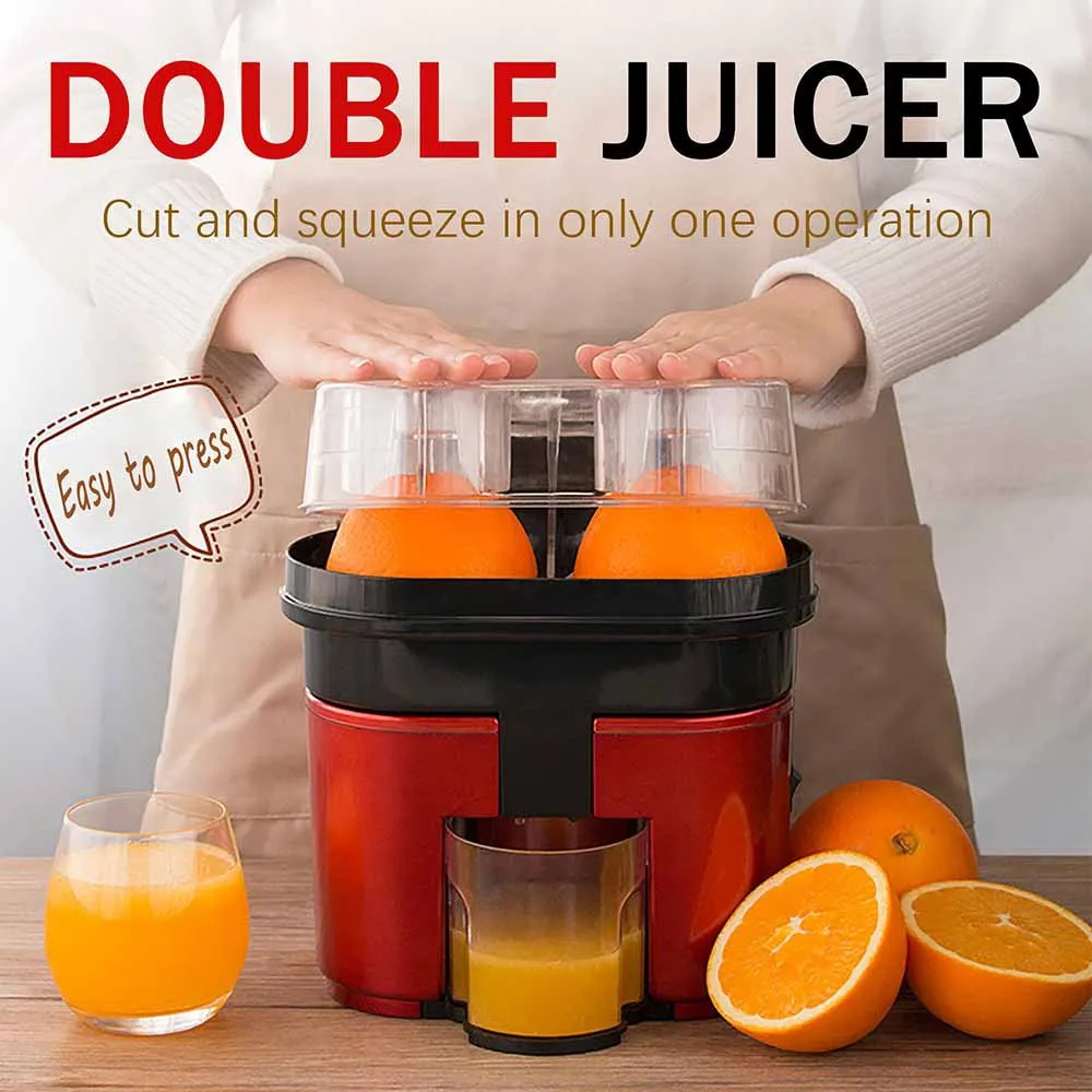 

Double-head juicer slag jucing separation fruit and vegetable lemon juice machine juice extractor