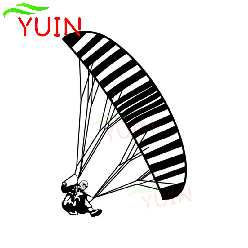 

Car Sticker Interesting Paragliding Applique Fashion Cartoon PVC Body Decoration Motorcycle Cars Accessories Waterproof Decal