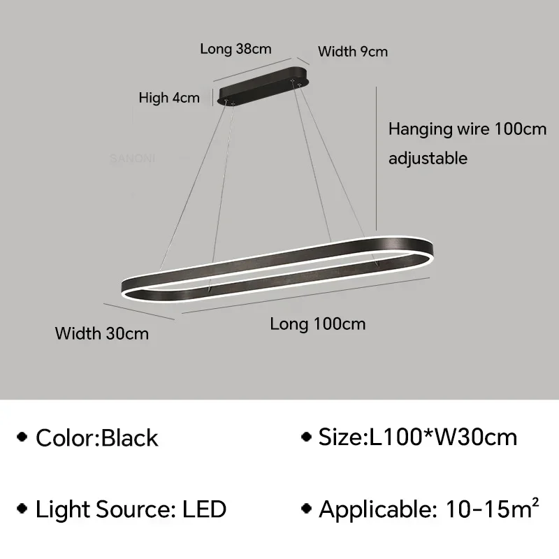 

Подвесной светильник Sanoni