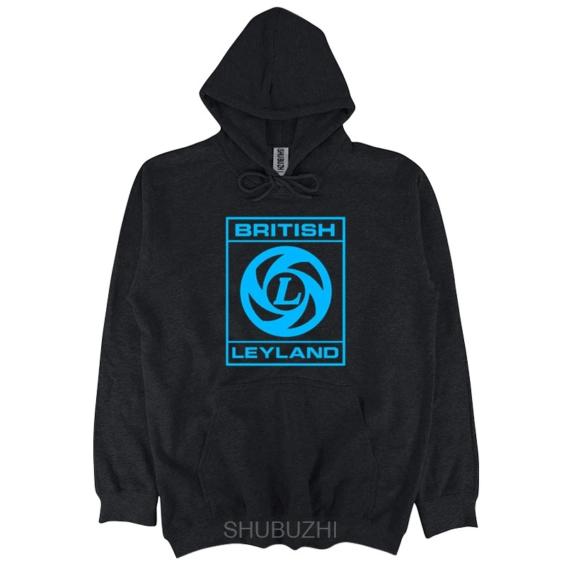 

Новое поступление, Мужская толстовка shubuzhi в британском стиле ретро Leyland, хлопковая Повседневная Толстовка с круглым вырезом, модные крутые ...