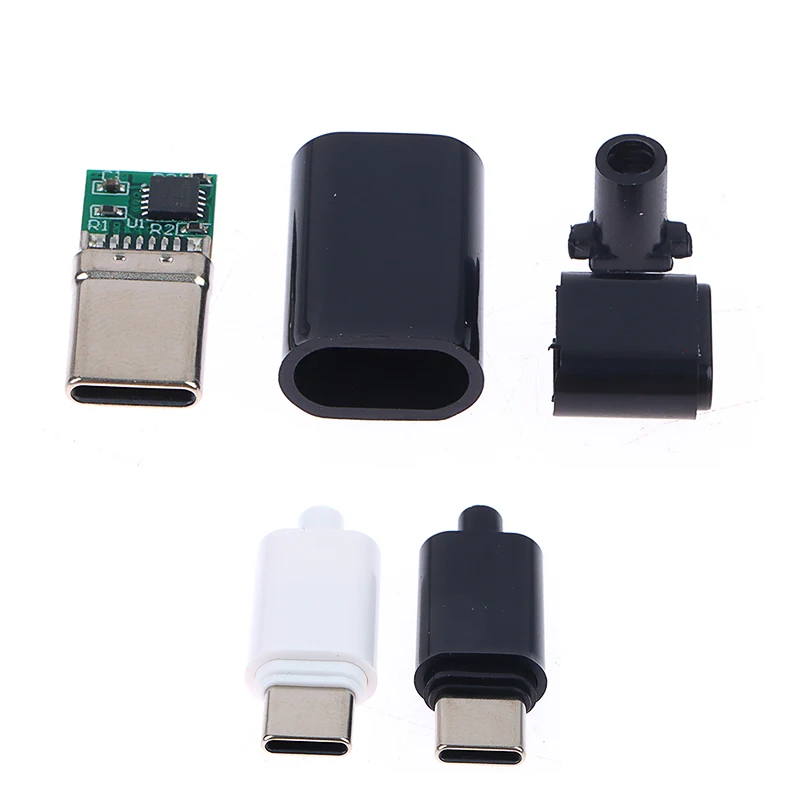 

5A PD/QC Decoy Board Fast Charge 5V 9V 12V 15V 20V Module PD 2 3.0 DC Trigger Cable USB Type-C Male Plug QC4 Charge Connector