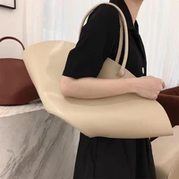 brand designer large capacity women shoulder bag fashion pu leather handbag scalloped shell crossbody bag bali top handle purse