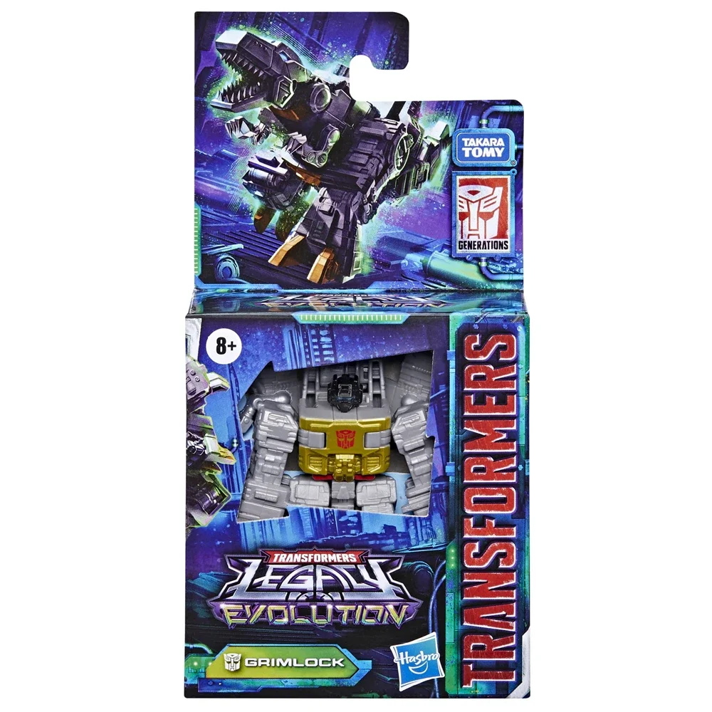 Hasbro Transformers Toys Legacy Evolution Core Class Grimlock 3 5-дюймовая фигурка в подарок F7173
