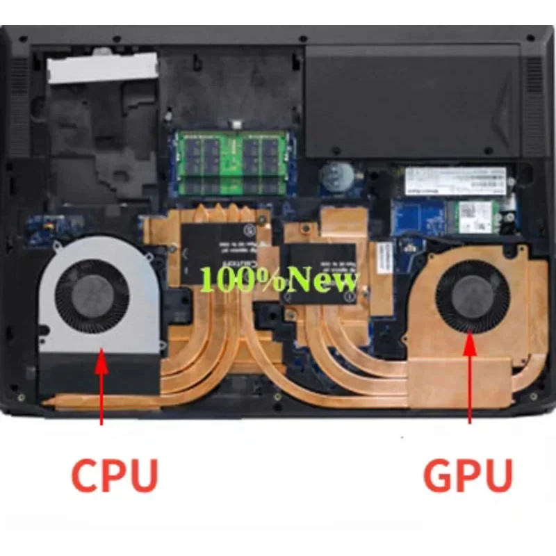 Новинка для Shenzhou Xuanlong M7-E6S3LH CNH5L003 охлаждающий вентилятор ноутбука процессора