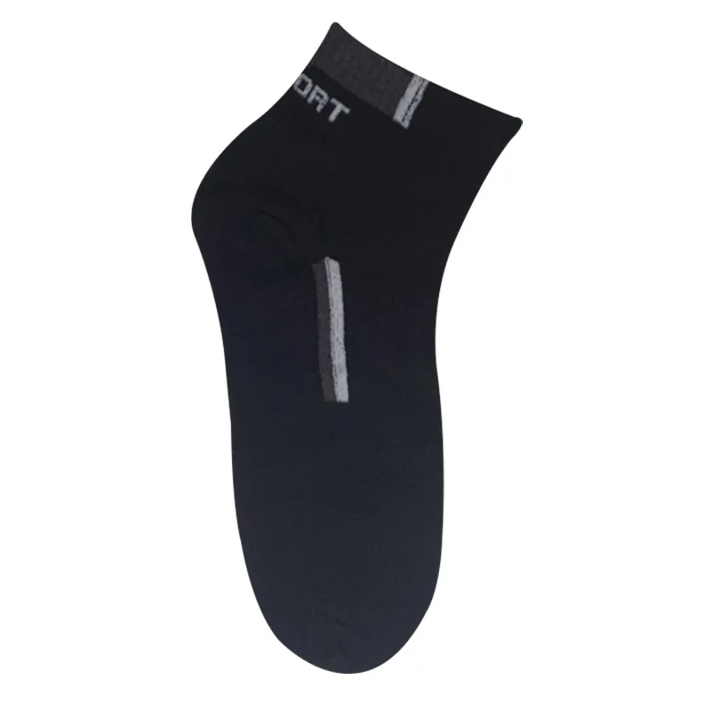Medium Tube Socks, Thin Socks, Men's Solid Color Breathable Summer And Autumn Casual Sports Socks, Polyester Cotton Business Soc