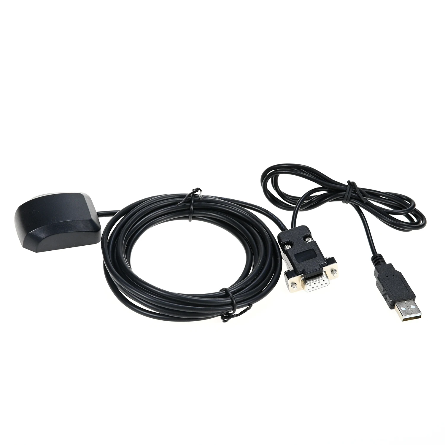 Фото GPS-приемник QUESCAN с последовательным интерфейсом RS232, антенна PPS RS-232 DB9 NMEA 0183 для приема GPS, ГЛОНАСС, Galileo, BeiDou, QZSS, SBAS, NMEA0183, 1-25 Гц №3