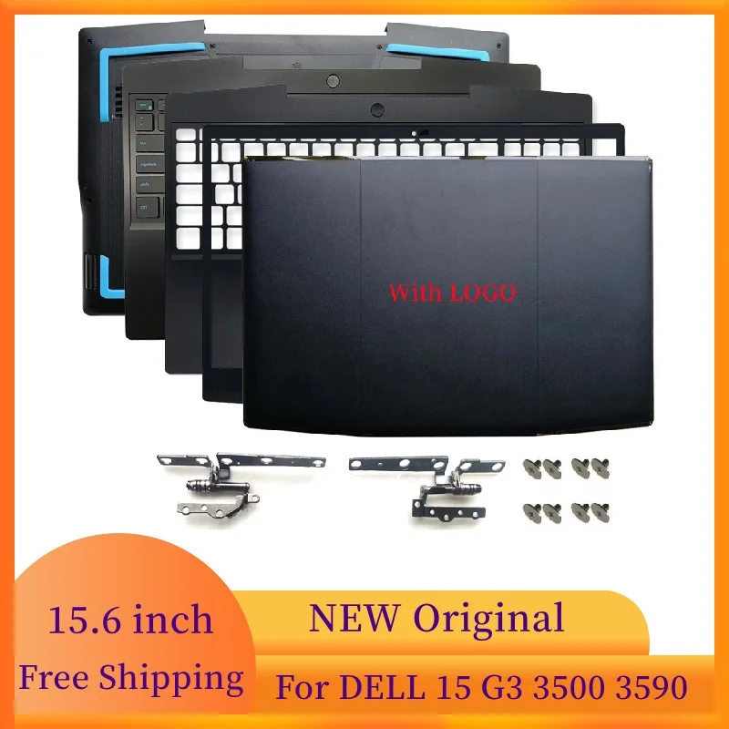 

NEW Laptops Frame Case for DELL G3 3500 3590 Series LCD Back Cover/Front Bezel/Hinges/Palmrest/Bottom Case Laptop Computer Case