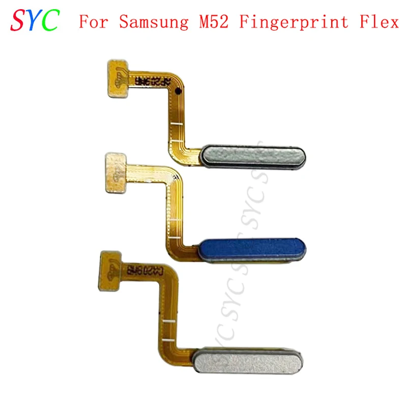 

Original Fingerprint Sensor Button Flex Cable For Samsung M52 5G M526 Touch Scanner Repair Parts