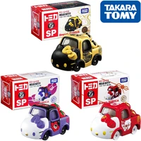 takara tomy dream tomica hello kitty sanrio series fruit delivery truck japanese version alloy car model toy kids gift