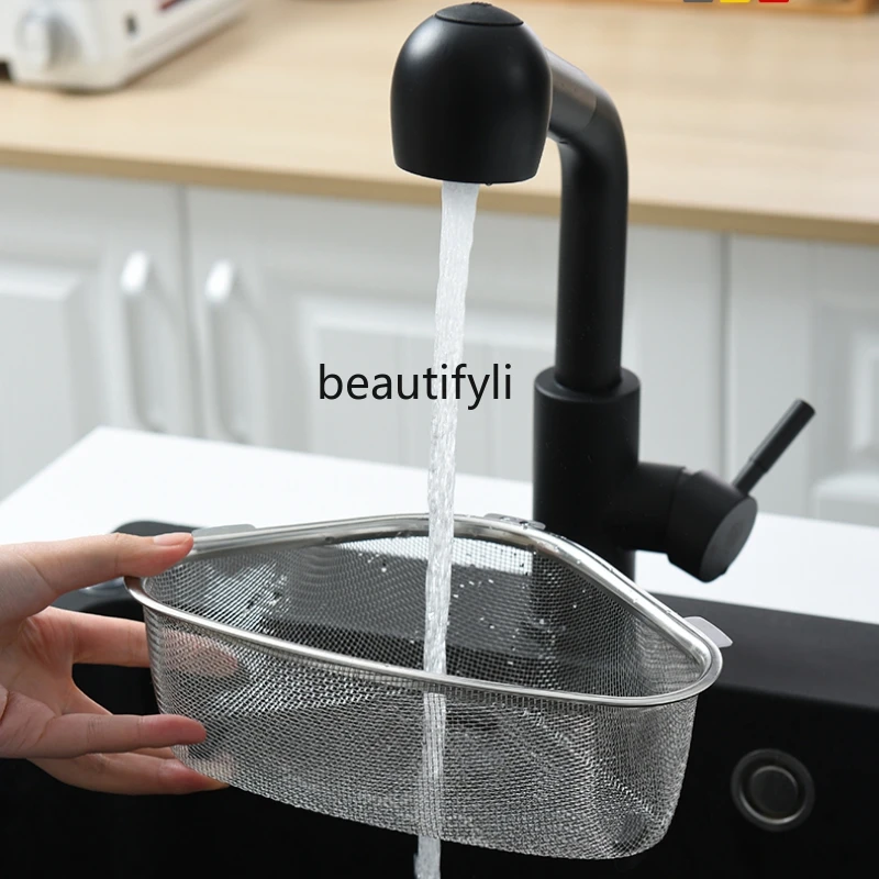 

CXH Garbage Filter Triangle Pool Draining Leftovers Vegetable Washing Sink Scullery Kitchen Sink