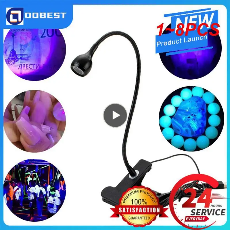 

Блок питания для чтения, 1-8 шт., светодиодный USB-светильник