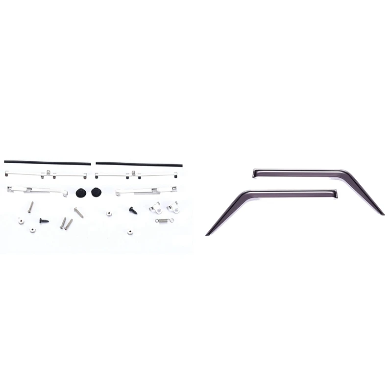 

2 комплекта радиоуправляемых запчастей для автомобиля: 1 комплект аксессуаров для лобового стекла и 1 комплект оконный солнцезащитный козыр...